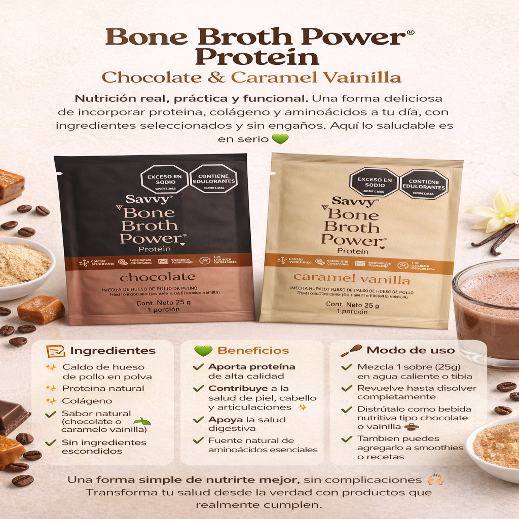 Bone Broth Power - Savvy x25g