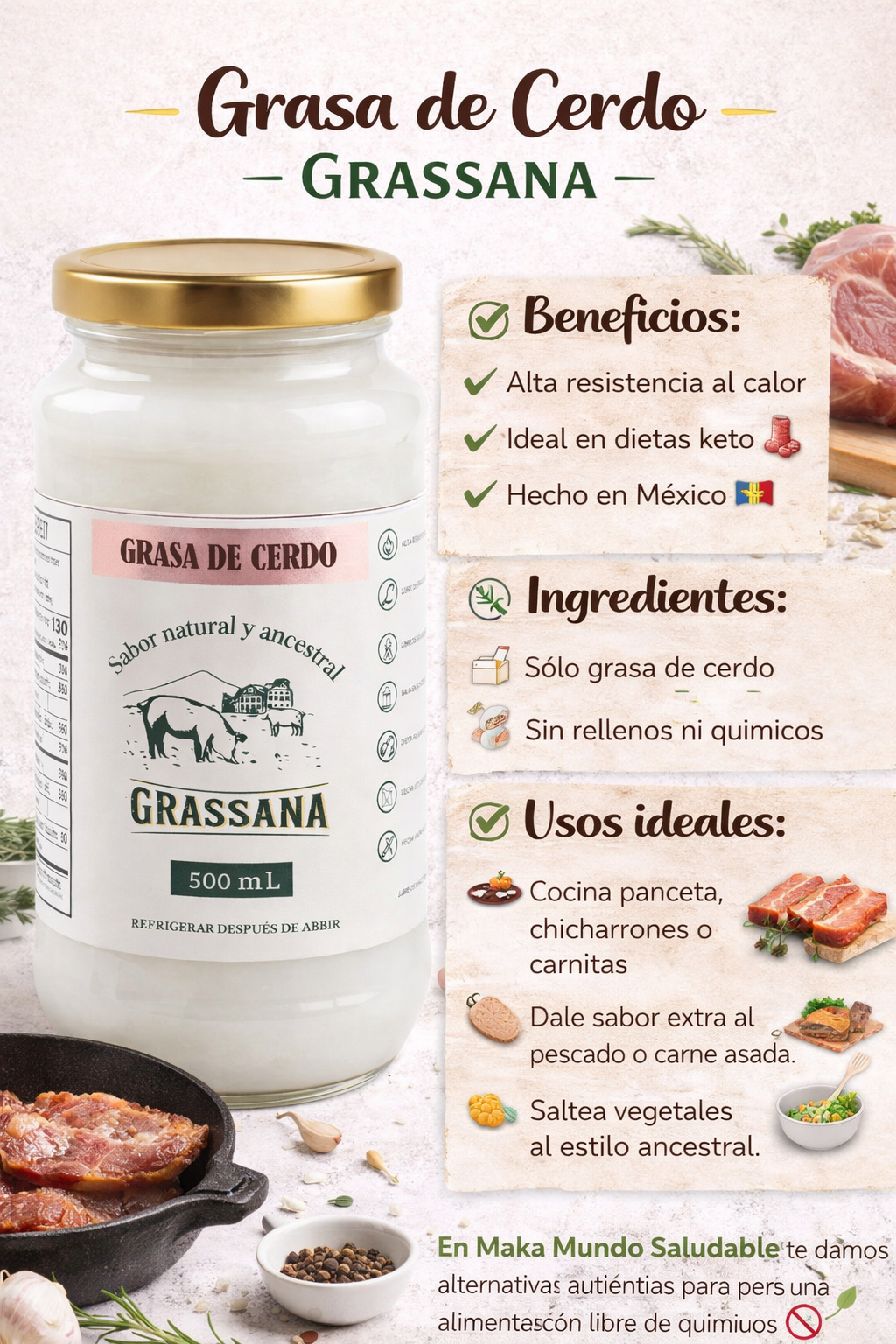 Grasa Orgánica - Grassana