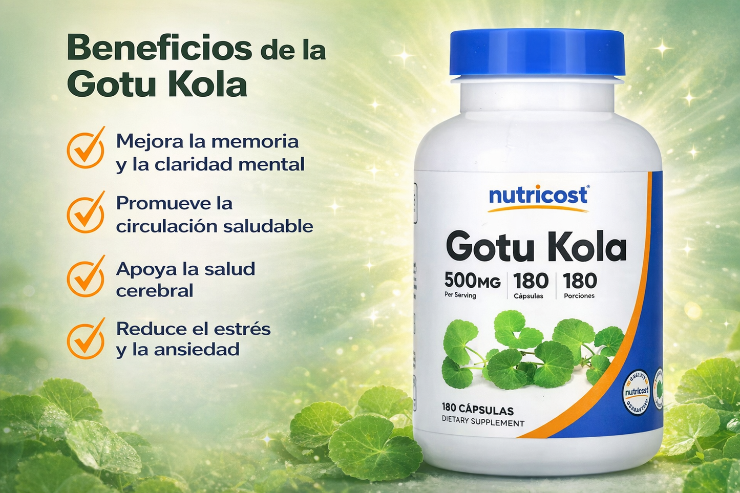 Gotu Kola - NUTRICOST