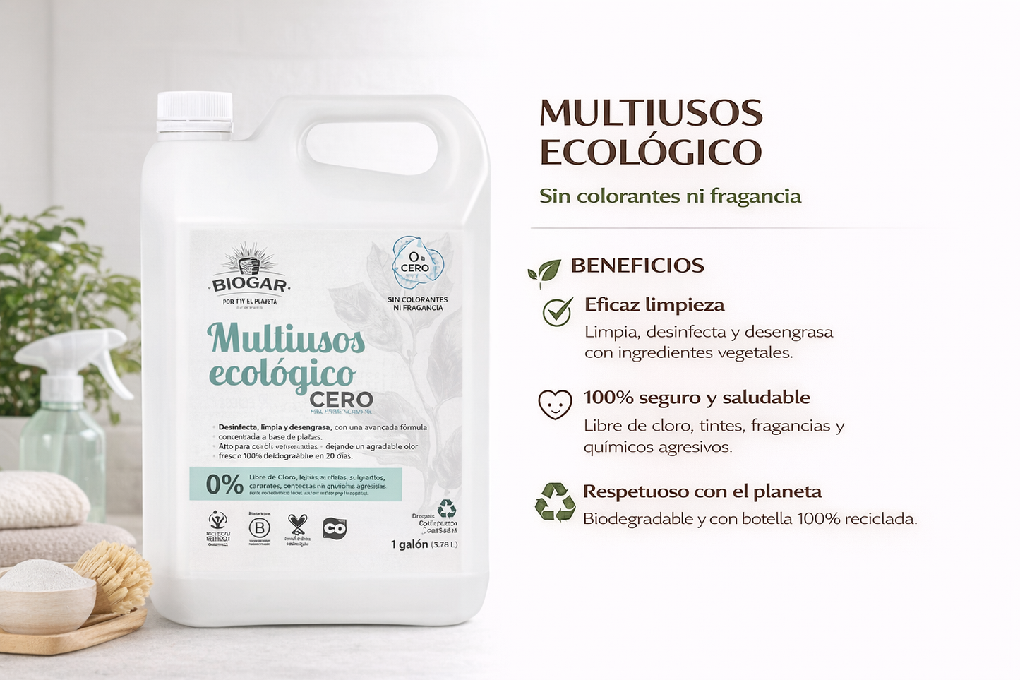 Multiusos Ecológico - Biogar Galón