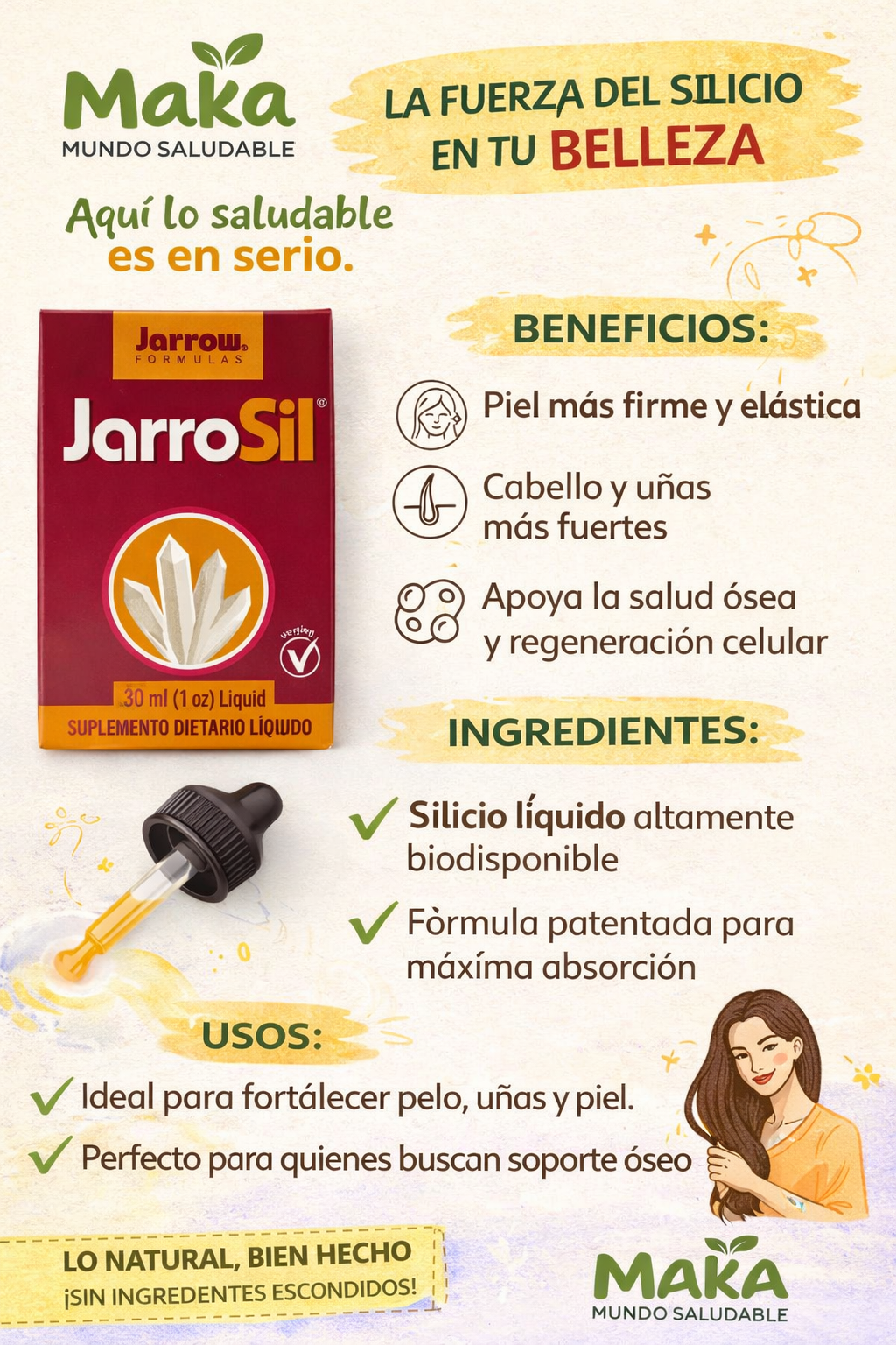 Jarrosil - Jarrow Formulabs x30ml