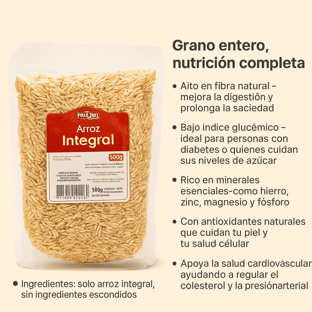 Arroz Integral - Prodelagro x500g
