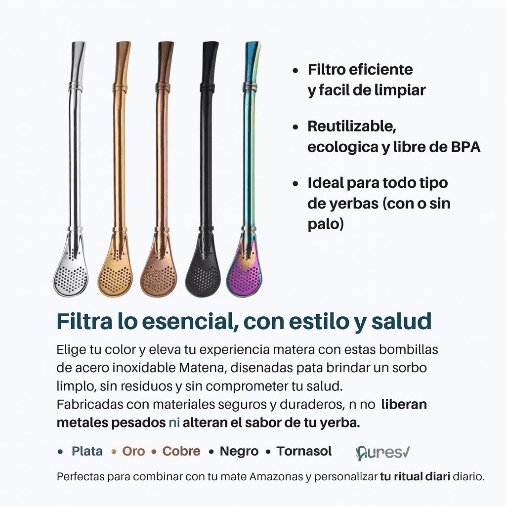 Bombillas Para Mate - Matena xunidad