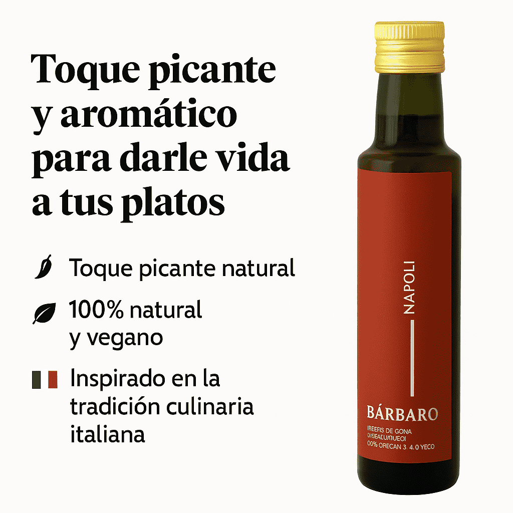 Aceite De Oliva Extra Virgen Napoli - Bárbaro x250ml
