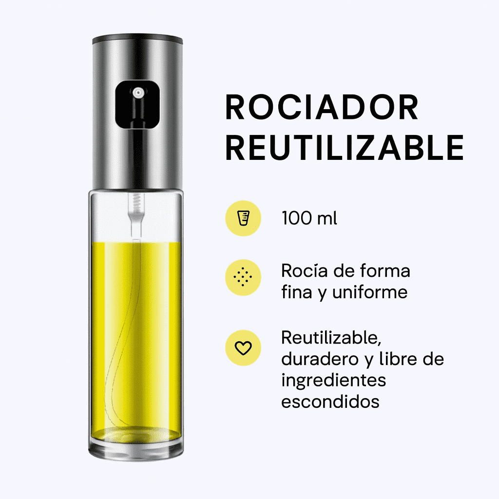 Dispensadores De Aceite y Vinagre - Spray De Cocina