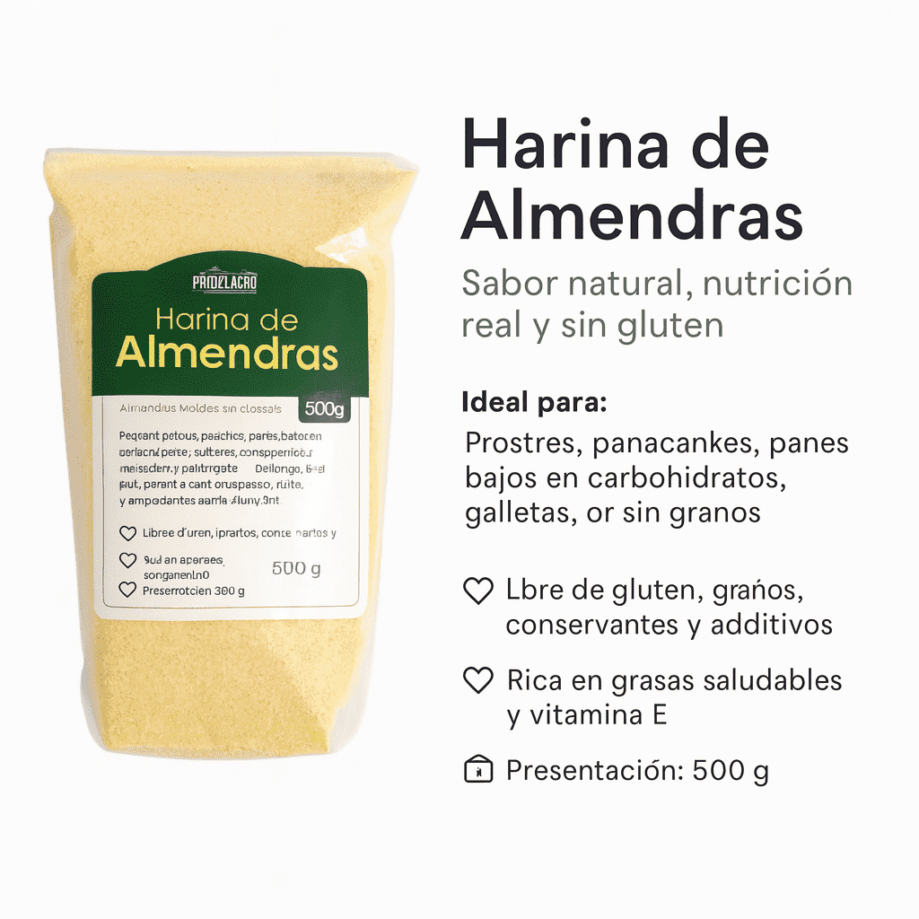 Harina De Almendras - Prodelagro x500g