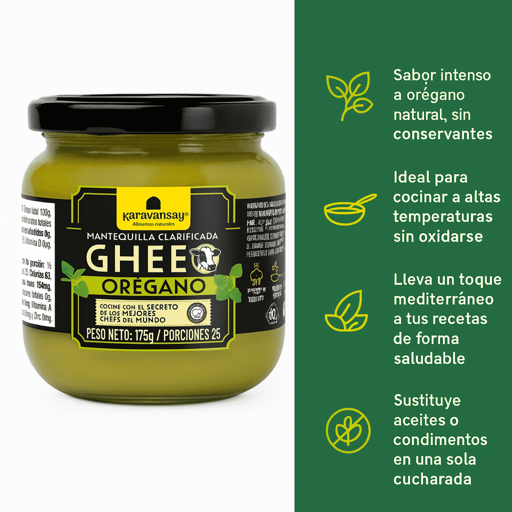 Mantequilla Guee (Ajo) Clarificada - Karavansay x175g