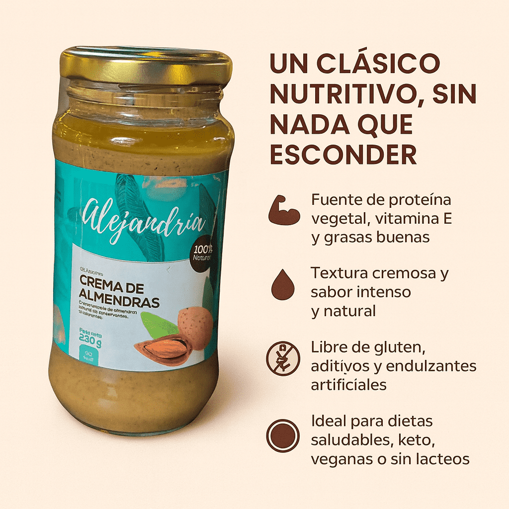 Crema de Almendras - Alejandría x230g