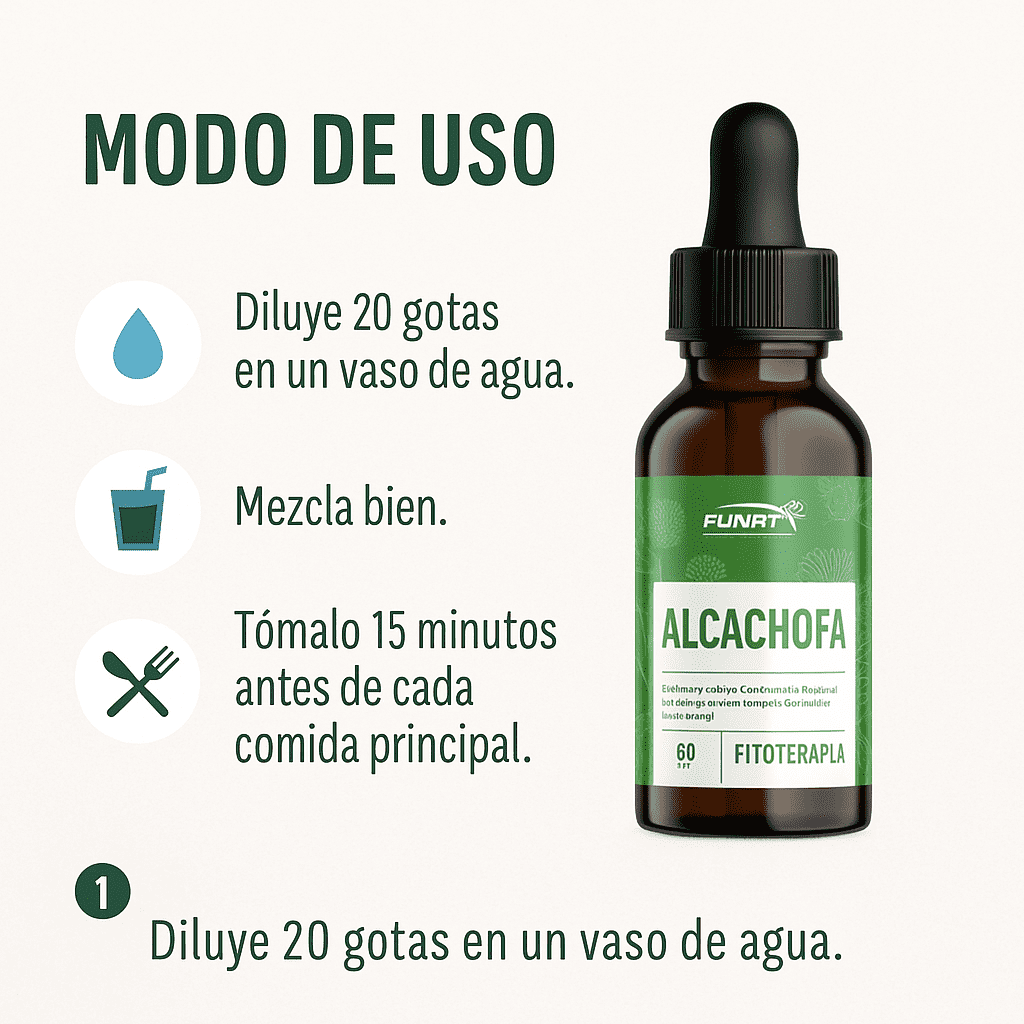 Extracto de Alcachofa - Funat x60ml