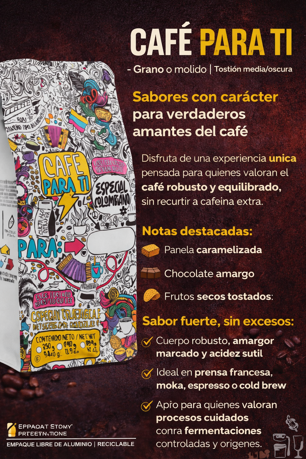 Café Especial Para Ti - Lattenda x250g