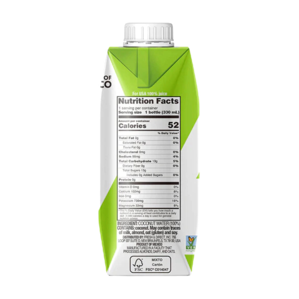 Agua De Coco - A DE COCO x330ml
