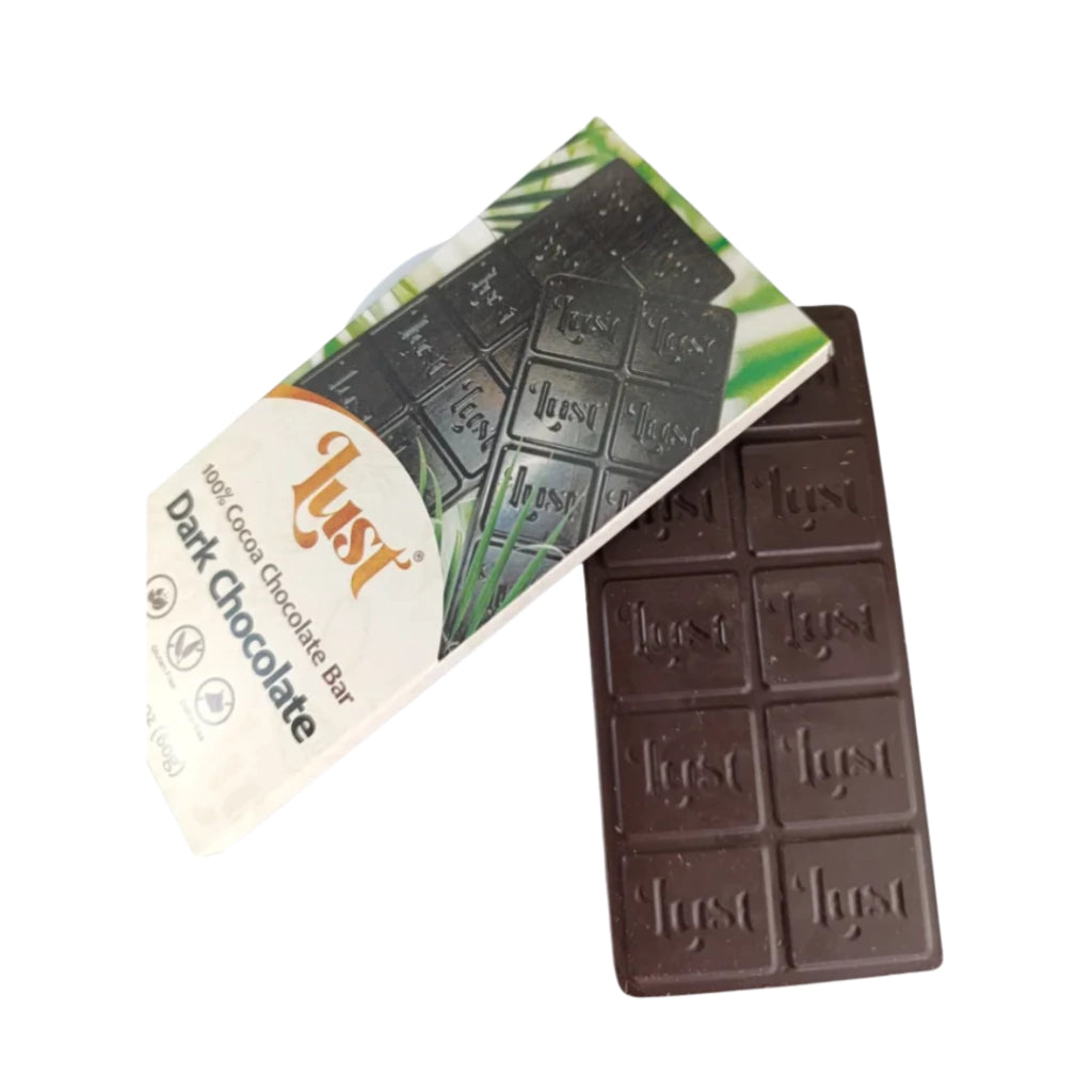Barra De Chocolate 100% Cacao - Lust x60g