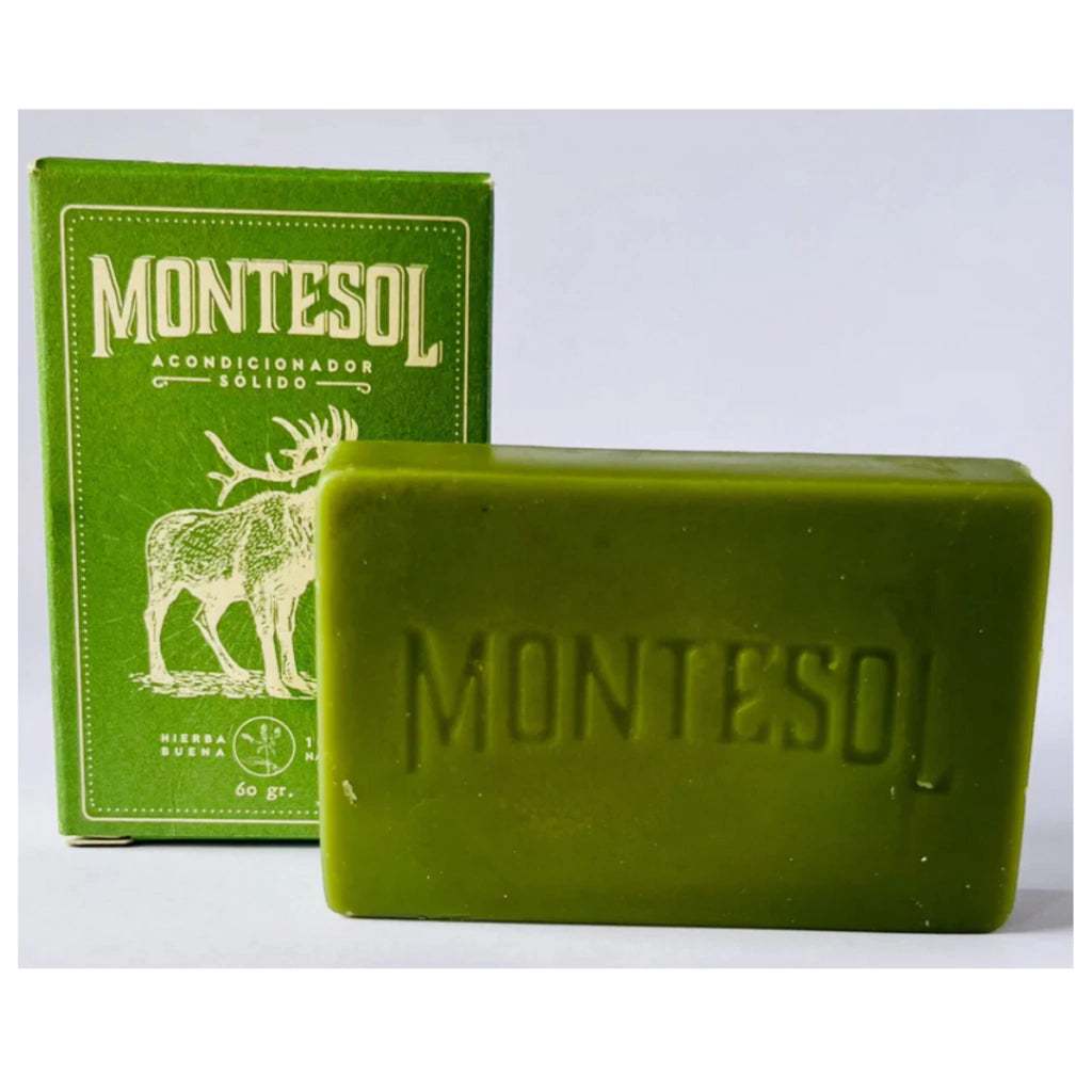 Acondicionador Sólido Montesol - Hierba Buena (100 g)