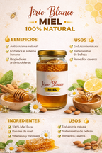 Miel 100% Natural - Jirio Blanco x310g