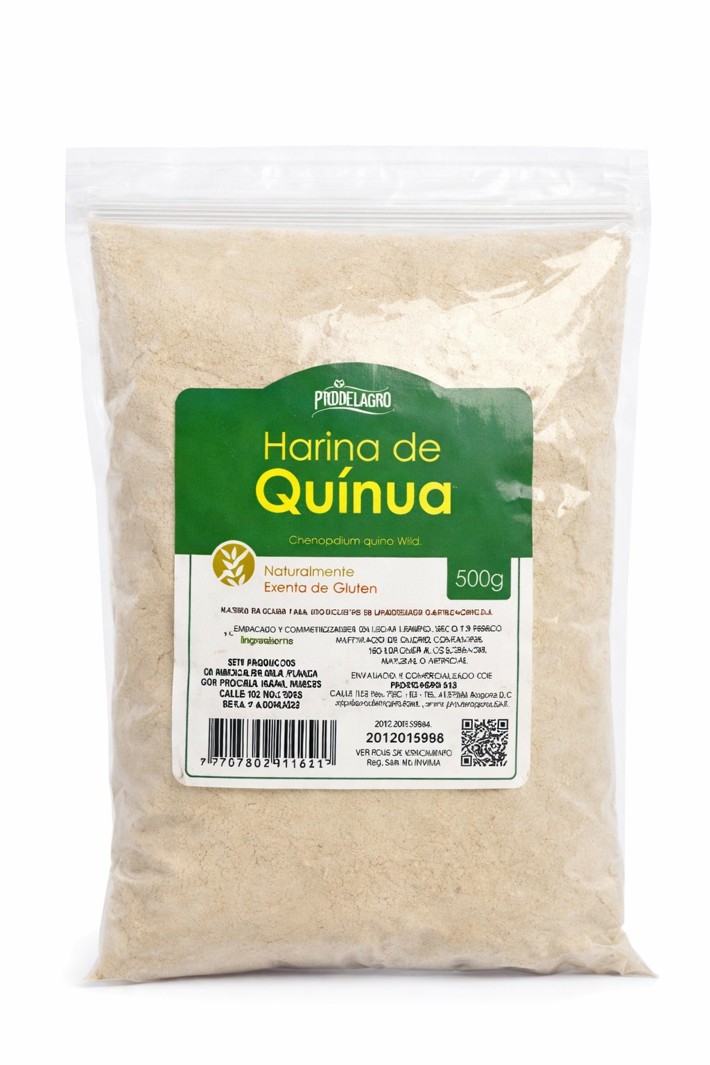 Harina de Quinua - Prodelagro x500g