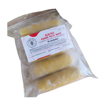 DEDITOS DE MADURO (POLLO QUESO) x 10 UNID - COMIDA REAL