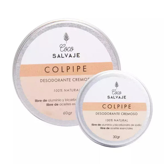 Desodorante Natural Cremoso Colpipe - Coco Salvaje