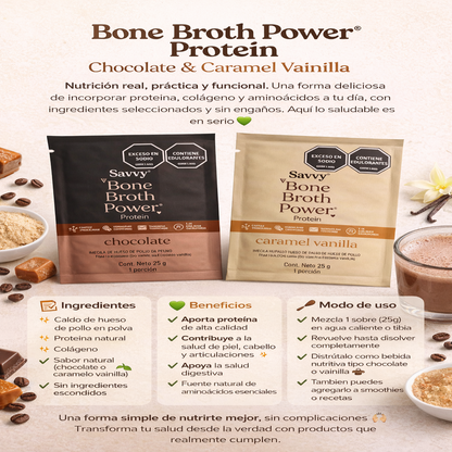 Bone Broth Power - Savvy x25g