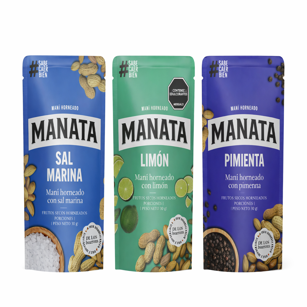 Almendras Horneadas - Manata x30g