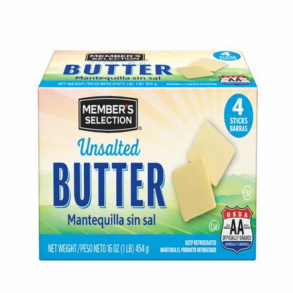 Mantequilla Sin Sal 2 Unidades - Member's