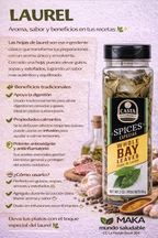 Hojas de laurel - Casta gourmet x56g
