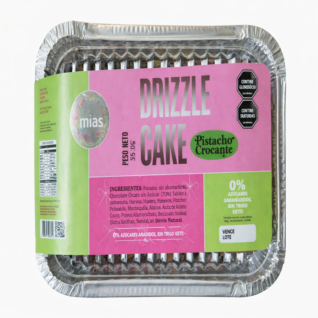 Drizzle Cake Pistacho - Mias