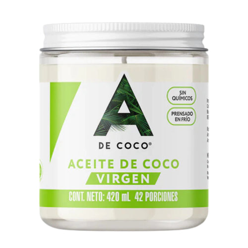 Aceite De Coco Virgen - A De Coco x420ml