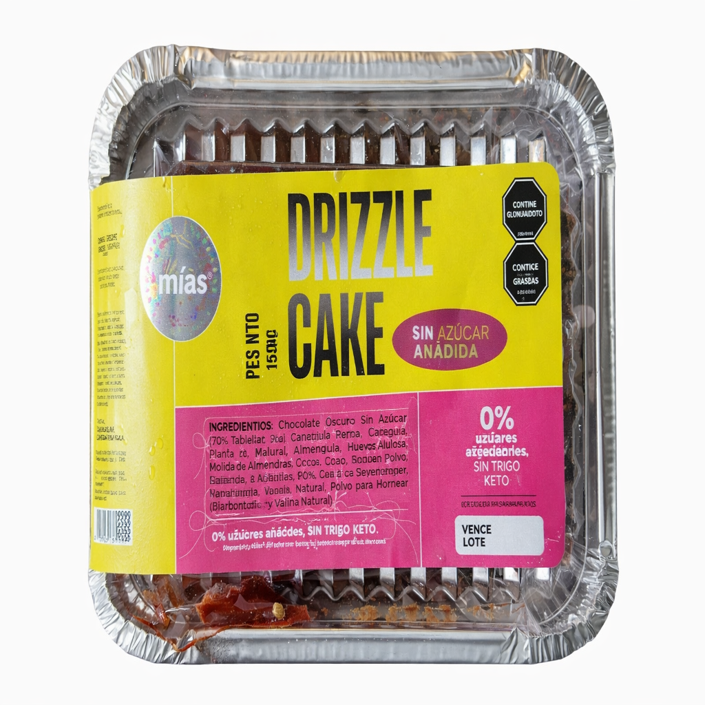 Drizzle Cake Kinder Crocante - Mias