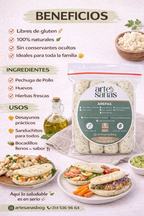 Salchichas De Pollo - Artesanas x4unid
