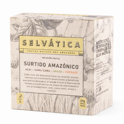Surtido Amazónico Mix De Infusiones - Selvática x21g