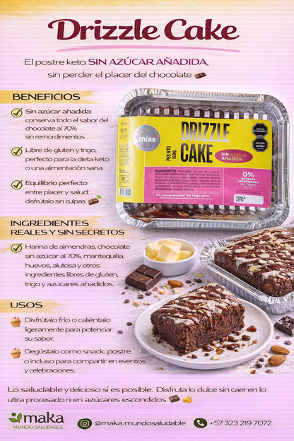 Drizzle Cake Kinder Crocante - Mias