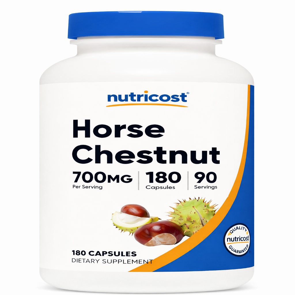 Horse Chesnuts (Extracto de Castaño) - Nutricost x180caps