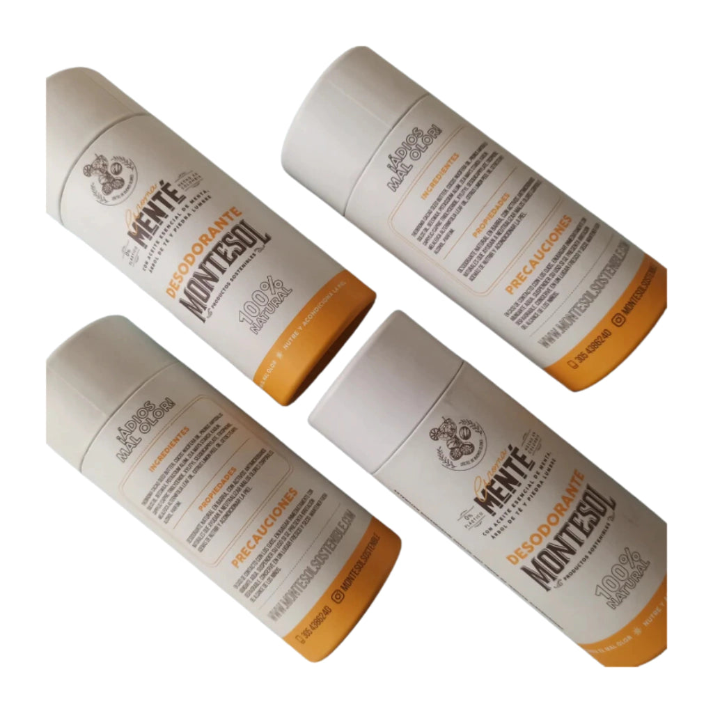 Desodorante Menté 100% Natural - Montesol