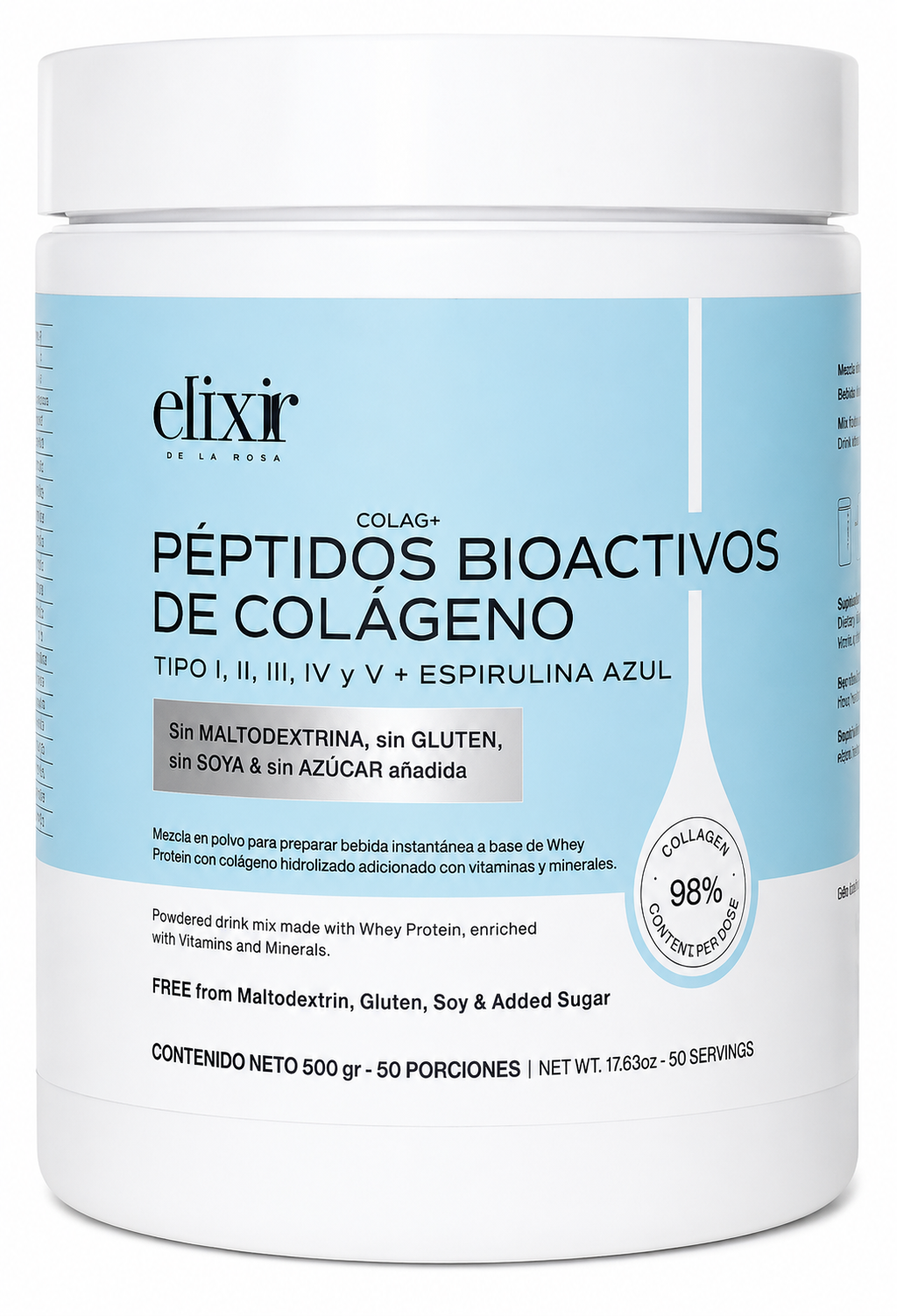 Peptidos Bioactivos de Colagano - Elixir