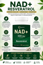 Nad+ Resveratrol 240 caps MicroIngredients