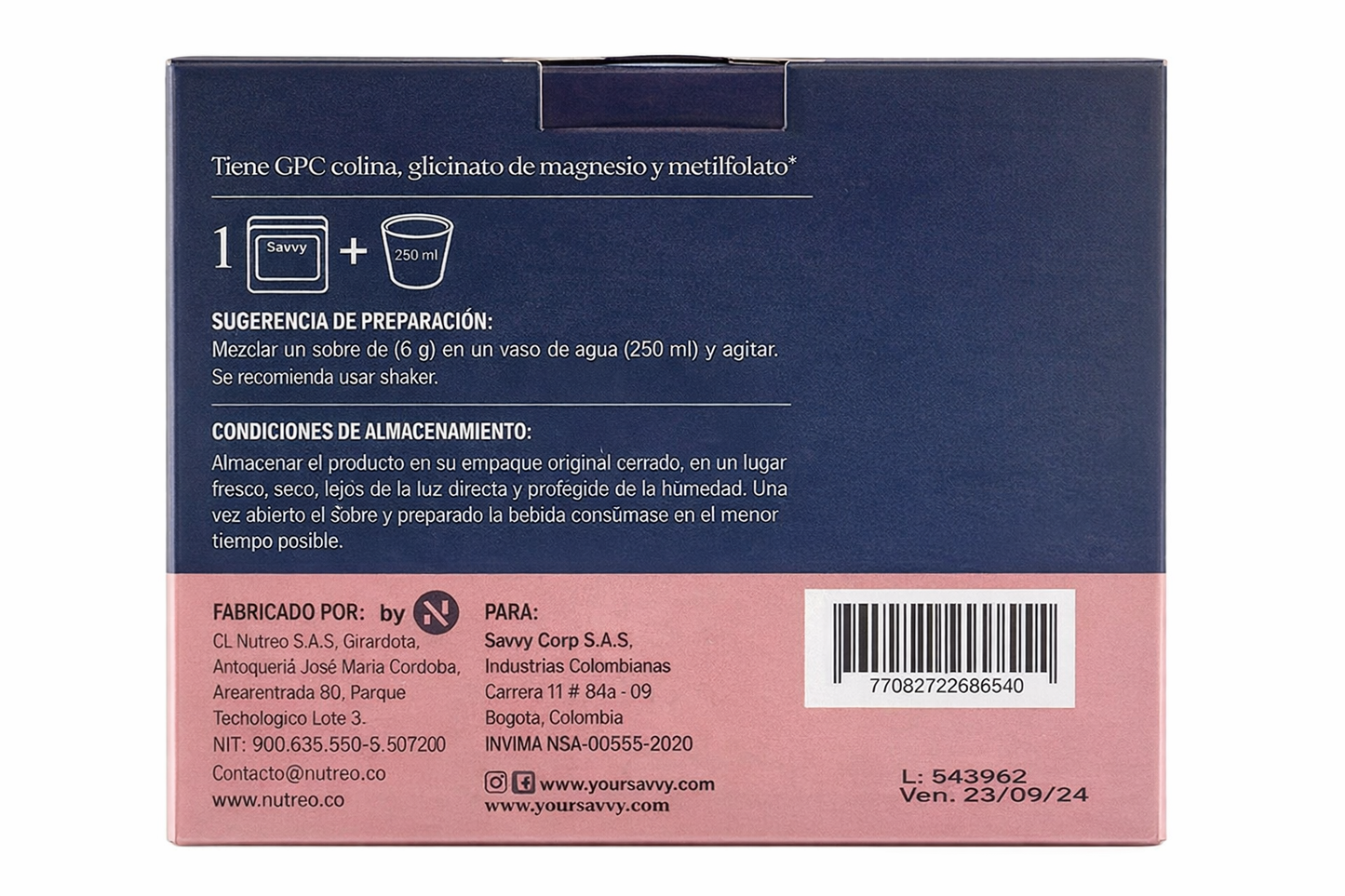 Renew Power Limón - Savvy x180g