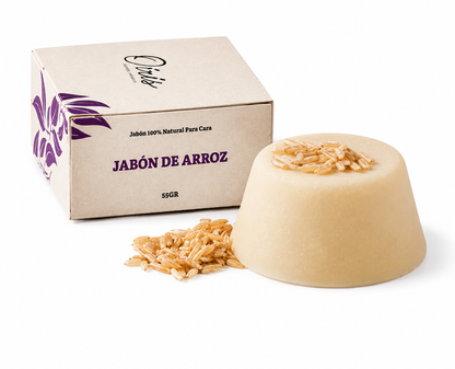 Jabon Facial de Arroz - OIRIS (NATIU)