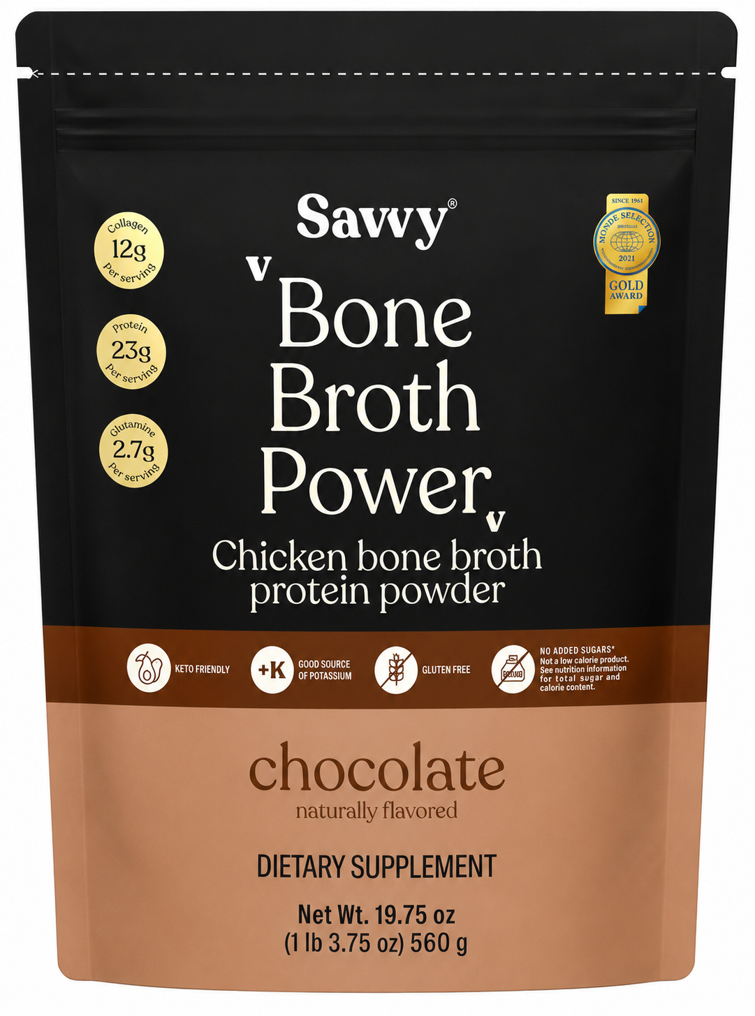Bone Broth Power - Savvy 560gr