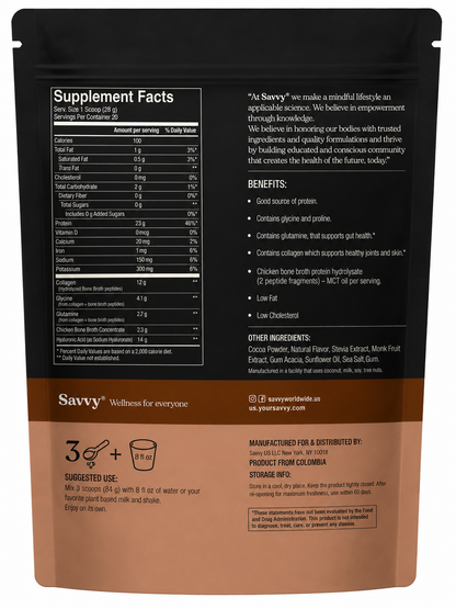 Bone Broth Power - Savvy 560gr