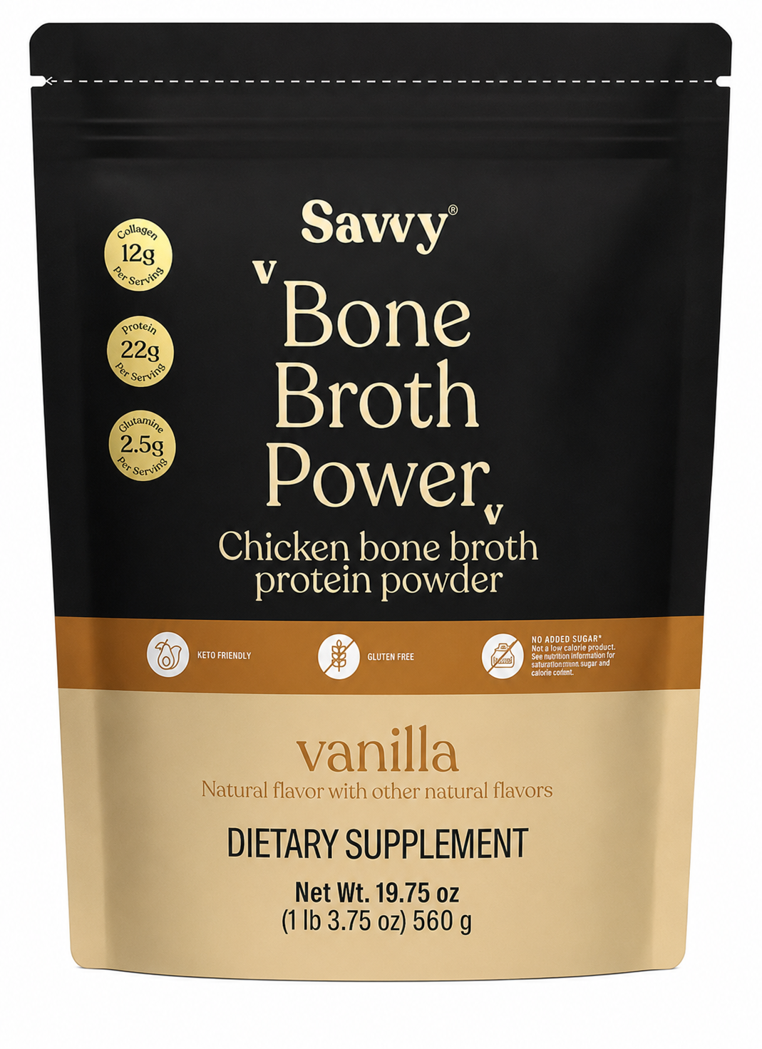 Bone Broth Power - Savvy 560gr