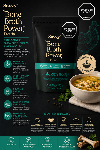 Proteína Bone Broth Power - Savvy