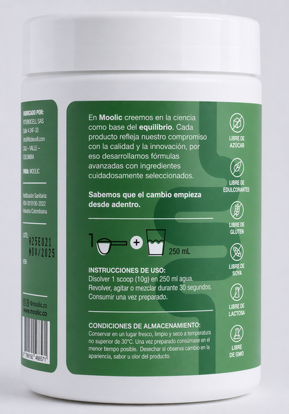 Fibra en Polvo Natural con Prebióticos - Daily D-Gest