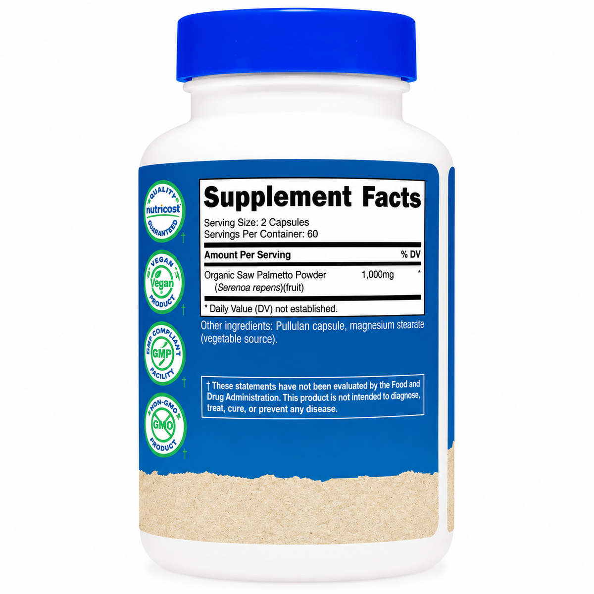 Saw Palmetto Nutricost - 120caps