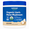 Organic Lion's Mane Mushroom Nutricost - 113g