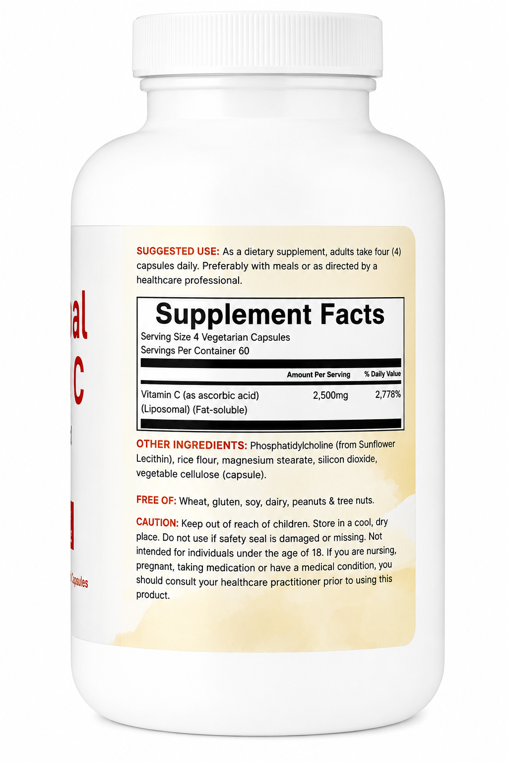 Vitamina C Liposomal - MicroIngrdients x240caps