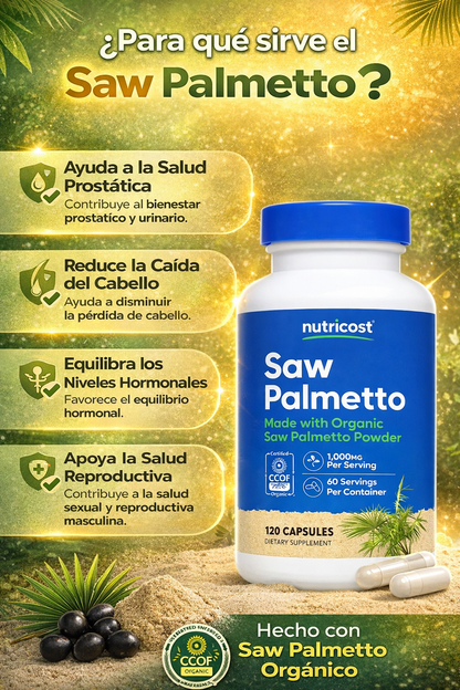 Saw Palmeto - Nutricost x 120caps