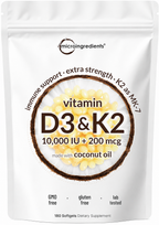 Vitamina d3 + k2 - MicroIngredients x150caps