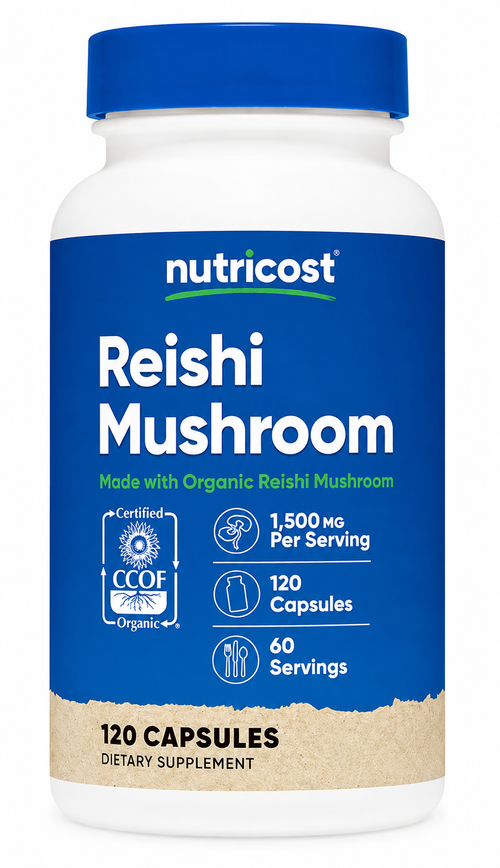Reishi Mushroom - Nutricost x120 caps