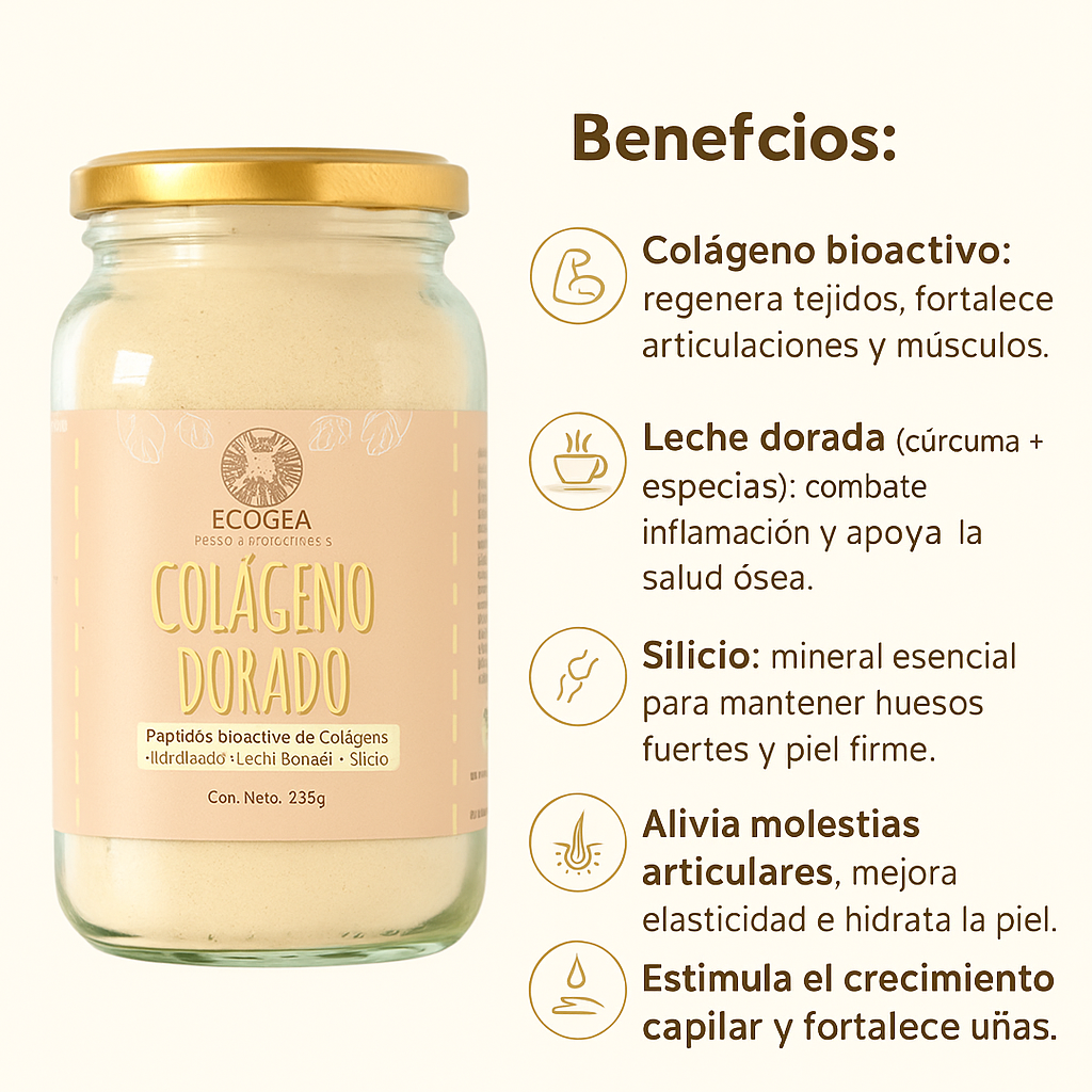 Colágeno Dorado - Ecogea x235g