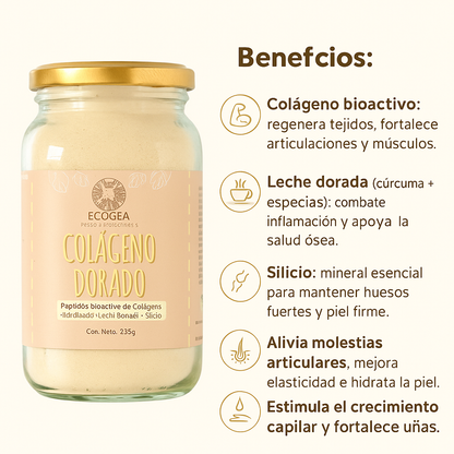 Colágeno Dorado - Ecogea x235g
